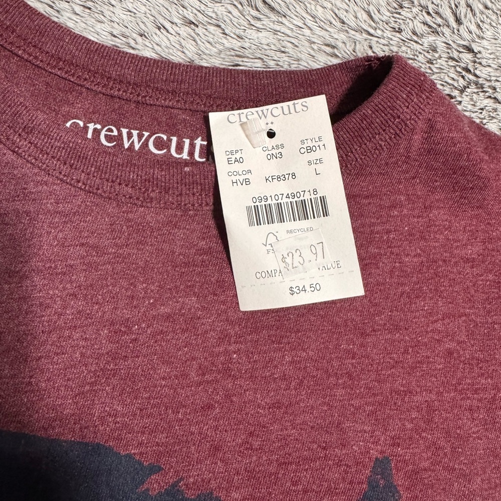 Bundle J. Crew Kids Tee with Red Crab and Truck Design - Picture 5 of 5